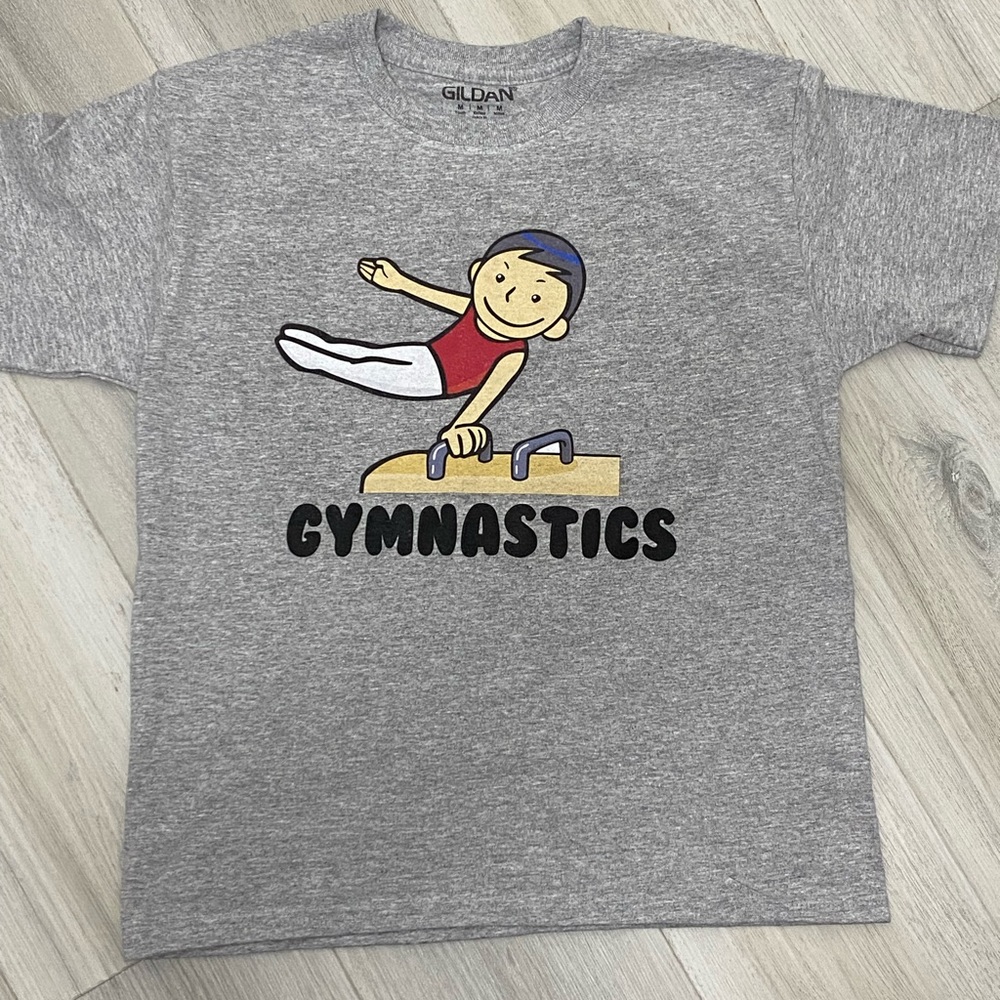 Gymnastics T-shirt for boys